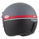 Moto přilba Cassida Oxygen Jawa OHC 2.0 šedá matná/červená/černá/bílá