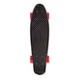 Műanyag gördeszka Street Surfing Fizz Board - fekete piros, fekete