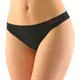 Low-Rise Thong Bamboo - Black - Black