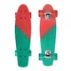Műanyag gördeszka Street Surfing Beach Board - Color Vision, piros-zöld - Color Vision, piros-zöld
