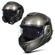 Překlopná moto přilba W-TEC Zoroz P/J - Glossy Tricolor - Metallic Grey