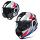 Překlopná moto přilba W-TEC Zoroz P/J - Glossy Tricolor - Glossy Tricolor