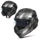 Překlopná moto přilba W-TEC Zoroz P/J - Glossy Tricolor - Matt Black-Fluo Yellow