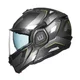 Překlopná moto přilba W-TEC Zoroz P/J - Glossy Tricolor