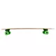 Longboard Street Surfing Fishtail – The Leaf 42” - Green Truck