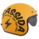 Motorcycle Helmet Cassida Oxygen Gear 2.0 Yellow/Black 2025