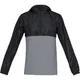 Pánska ľahká bunda Under Armour Wind Anorak - S - BLACK / STEEL / BLACK