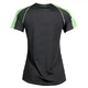 Dámske tričko Newline Imotion tee krátky rukáv - zeleno-čierna