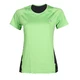 Dámske tričko Newline Imotion tee krátky rukáv - zeleno-čierna - zeleno-čierna
