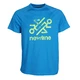 Pánske bežecké tričko s krátkym rukávom Newline tee - modrá