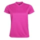Damen-Sport-T-Shirt Newline Base Cool - neongelb - rosa