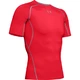 Men’s Compression T-Shirt Under Armour HG Armour SS - Tolopea/Navy Blue - Red
