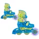 Children’s Rollerblades WORKER TriGo Skate LED – with Light-Up Wheels - XS 26-29 - Blue