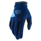 Cycling/Motocross Gloves 100% Ridecamp Blue - Blue - Blue