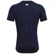 Men’s T-Shirt Under Armour HG Armour Fitted SS - Midnight Navy