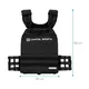 Zátěžová vesta Capital Sports Battlevest 2.0 2 x 4 kg - černá