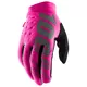 Women’s Cycling/Motocross Gloves 100% Brisker Pink/Black