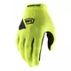 Radfahren und Motocross Handschuhe 100% Ridecamp fluo gelb - fluo gelb - fluo gelb