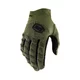 Motokrosové rukavice 100% Airmatic army zelená - army zelená - army zelená
