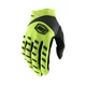 Motokrosové rukavice 100% Airmatic žlutá/černá - žlutá/černá - žlutá/černá