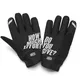 Men’s Motocross Gloves 100% Brisker Black - Black