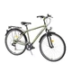 Mens Trekking bike DHS 2855 Travel 28"- model 2015 - Brown - Green
