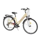 Dámsky trekingový bicykel DHS Travel 2856 28" - model 2015 - žlto-červená