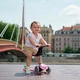 Kindertretroller - Kinderlaufrad 4in1 Globber - rosa