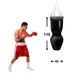 MMA Punching Bag SportKO Silhouette MSP 45x110cm - Red