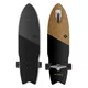 Longboard Street Surfing Shark Attack Koa Black 36”