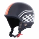 Motorcycle Helmet W-TEC AP-62G - Leather - Racing flag