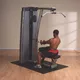 Posilňovací stroj horná kladka / veslo - Body-Solid Pro-Dual DLAT-SF Lat Pulldown / Row - AKCIA - D