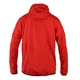 Pánska športová bunda s kapucňou Newline Imotion Wind Hoodie - červeno-čierna