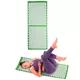 Acupressure Mat inSPORTline AKU-1000 125 x 50cm - Pink - Green