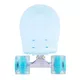 Glow-in-the-Dark Pennyboard WORKER Lumy 22ʺ - Blue with Colourful Wheels