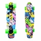 Pennyboard WORKER Colory 22ʺ - Acid Rainbow - Angry Green