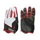 Cycling Gloves Galaxy 91190 Long - White/Red