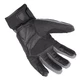 Winter Leather/Textile Moto Gloves W-TEC NF-4070 - Grey-Black