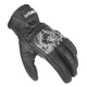 Women’s Leather Moto Gloves W-TEC Polcique - L - Black-White