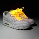 Light Up Shoelaces WORKER Platube 100cm - Yellow