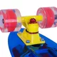 WORKER Mirra 300 22" Penny Board mit leuchtenden Rollen