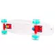 Pennyboard WORKER Transpy 100 22" so svietiacimi kolieskami