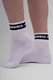 NEBBIA “HI-TECH” crew zokni - fekete - fehér