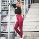 Női leggings Boco Wear Burgund Plain Push Up