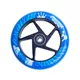 Spare Wheel for Scooter FOX PRO Raw 110 mm - Blue-Red - Blue-Black