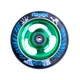 Spare Wheel for Scooter FOX PRO Raw 110 mm - Blue-Black II - Black-Green