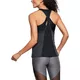 Women’s Tank Top Under Armour Threadborne Fashion - Black/Black/Metallic Silver