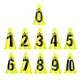 Plastic Cones inSPORTline Numeric 23cm