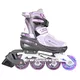 WORKER Perleta LED Inline-Skates mit leuchtenden Rollen