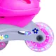 Children’s Rollerblading Set WORKER Polly LED – with Light-Up Wheels